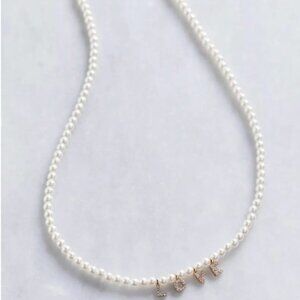 Urban Outfitters "Love" Pearl Necklace